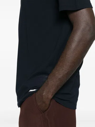 Jil Sander T-shirt In Black