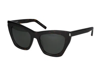 Saint Laurent Sunglasses In Brown