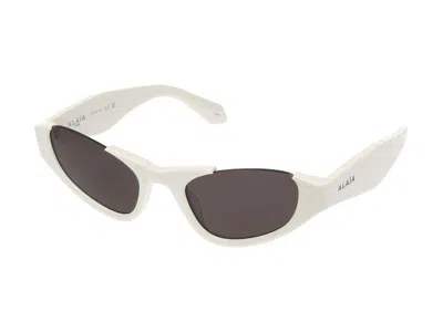 Alaïa Azzedine Alaia Sunglasses In White
