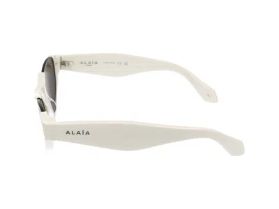 Alaïa Azzedine Alaia Sunglasses In White