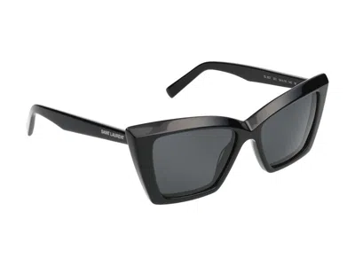 Saint Laurent Sunglasses In Black