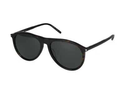 Saint Laurent Sunglasses In Brown
