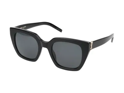 Saint Laurent Sunglasses In Black