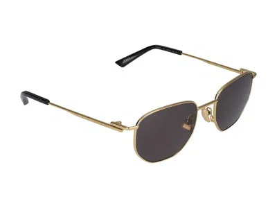 Bottega Veneta Sunglasses In Gold