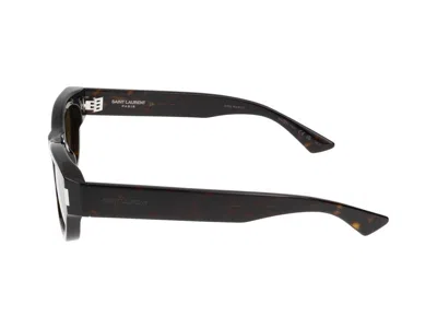Saint Laurent Sunglasses In Brown