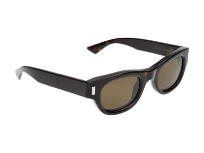 Saint Laurent Sunglasses In Brown