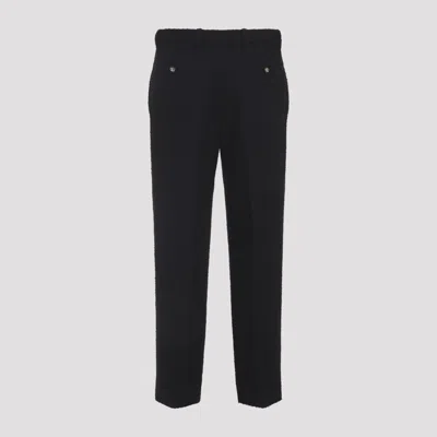 Gucci Boucle Pants In Wool Blend In Black