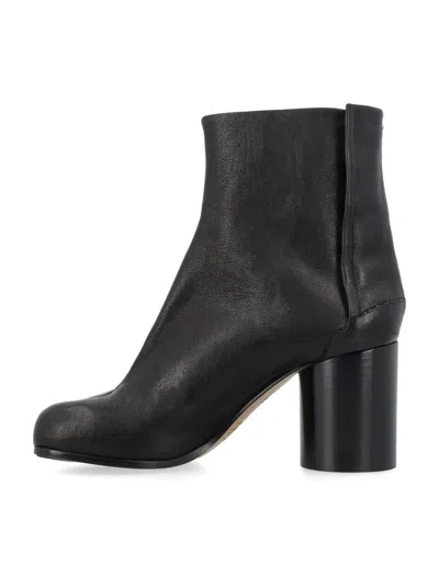 Maison Margiela Tabi Ankle Boots In Black