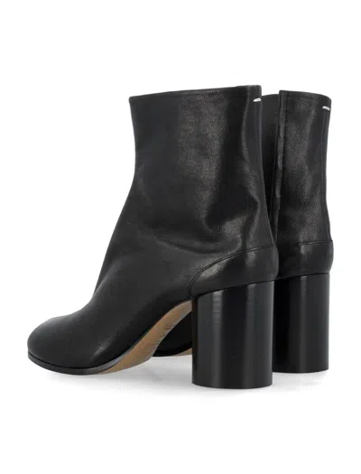 Maison Margiela Tabi Ankle Boots In Black