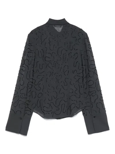Rotate Birger Christensen Rotate Birgerchristensen Shirts In Gray