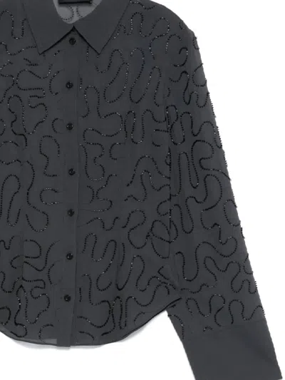 Rotate Birger Christensen Rotate Birgerchristensen Shirts In Gray