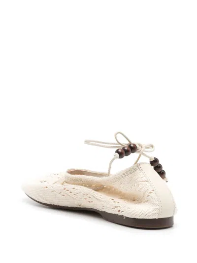 Alohas Flat Shoes In Neutral