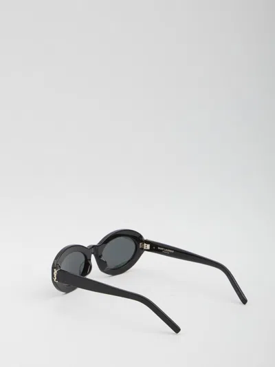 Saint Laurent Sl M136 Sunglasses In Black