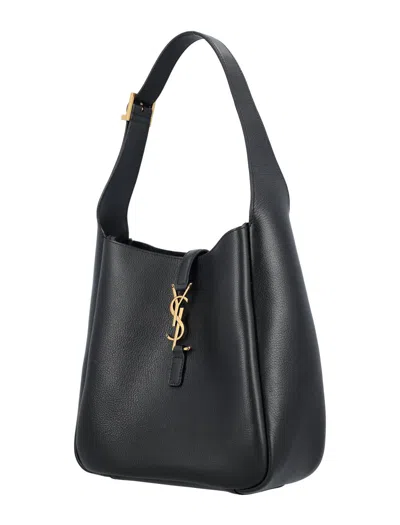 Saint Laurent Women Cassandre Shoulder Bag In Black