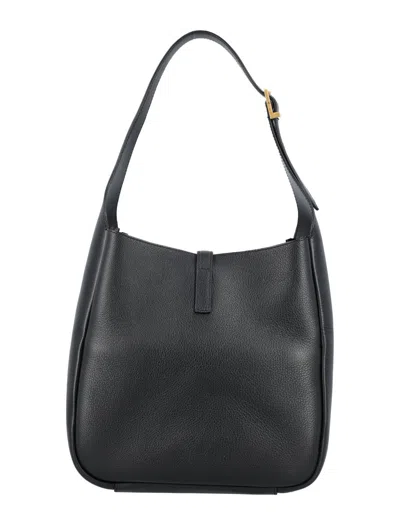 Saint Laurent Women Cassandre Shoulder Bag In Black