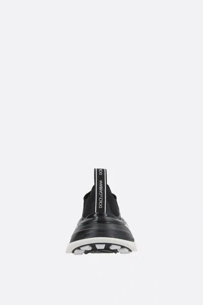 Dolce & Gabbana Sorrento Slip-on Sneakers In Black