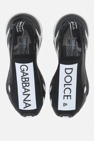 Dolce & Gabbana Sorrento Slip-on Sneakers In Black