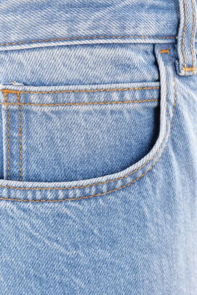 The Row Blue Eglitta Low-rise Straight-leg Jeans In Blue