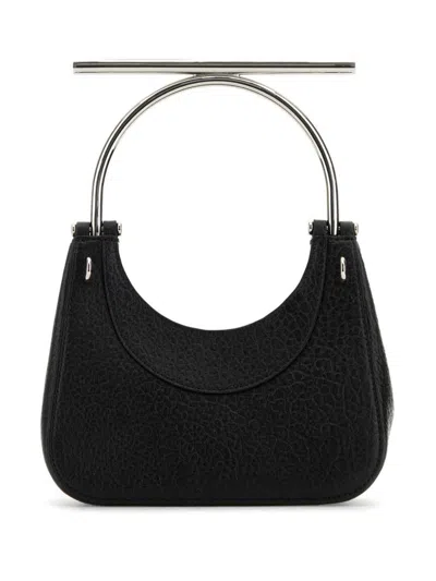 Alexander Mcqueen T-bar Mini Handbag In Black