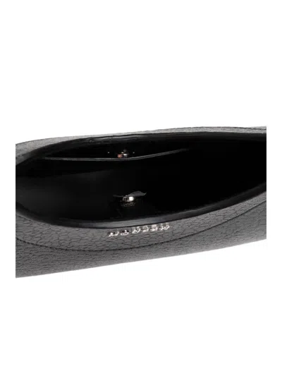 Alexander Mcqueen T-bar Mini Handbag In Black