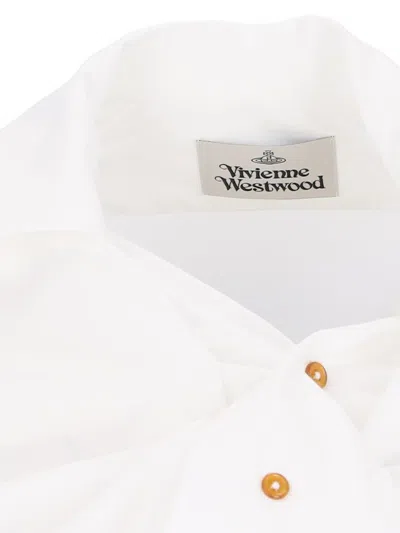 Vivienne Westwood "drunken" Shirt In Yellow