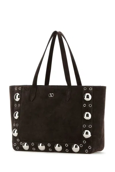 Valentino Garavani Handbags. In Brown