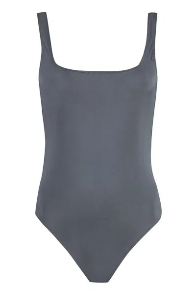 Lido Due One-piece Swimsuit In Gray