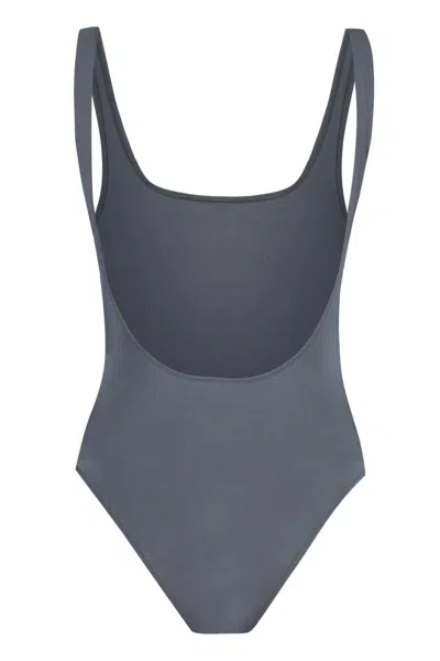 Lido Due One-piece Swimsuit In Gray
