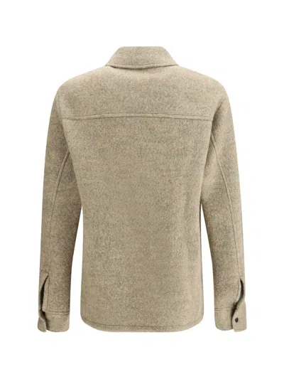 Jil Sander Men Wool Jacket In Neutral