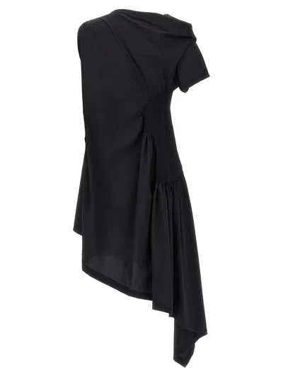 Issey Miyake 'eye Of The Bean' Dress In Black