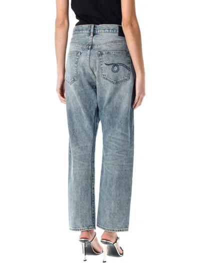 R13 Crossover Jeans In Blue