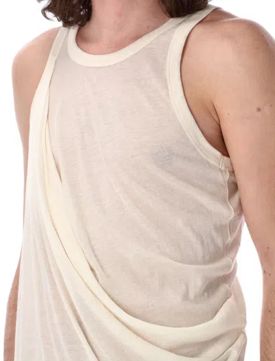 Rick Owens Anthem Tank Top In Nude