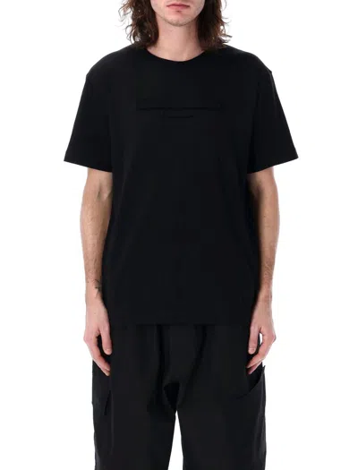 Alexander Wang Distressed Logo T-shirt In Black