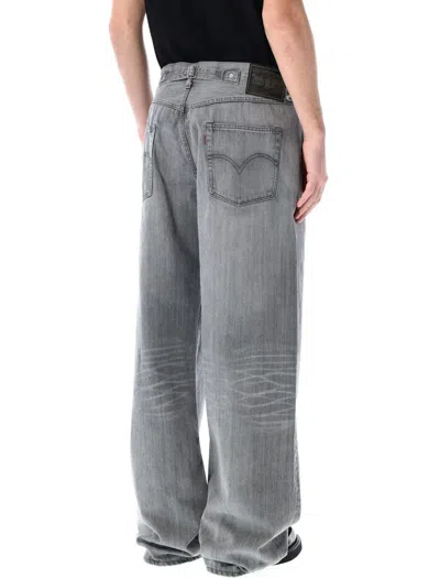 Junya Watanabe Oversized Denim Pants In Gray