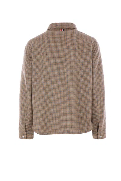 Thom Browne Coats In Brown