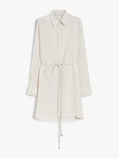 Sportmax Oversized Shirt Dress In White