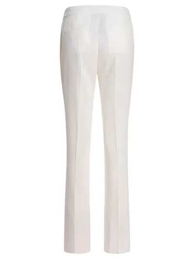 Max Mara Trousers In White