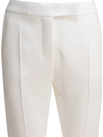 Max Mara Trousers In White