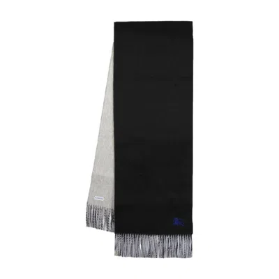 Burberry Knight Solid Scarf In Black