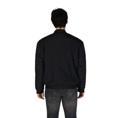 Hugo Boss Black Water-repellent Bomber Jacket In Black