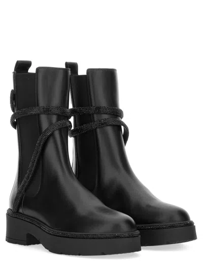 René Caovilla Boots Rene Caovilla Woman Color Black In Black