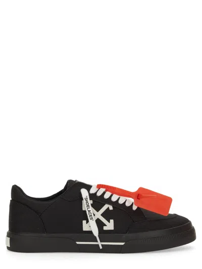 Off-white Blackwhite Low Vulcanized Sneakers In Black