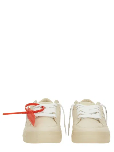 Off-white Arrows Leather Sneakers In Neutral