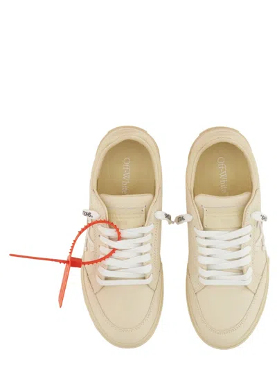 Off-white Arrows Leather Sneakers In Neutral