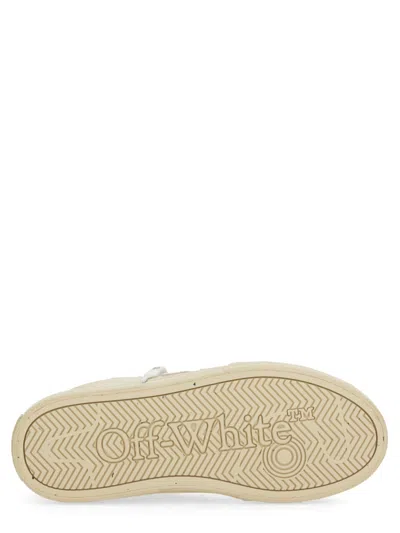 Off-white Arrows Leather Sneakers In Neutral