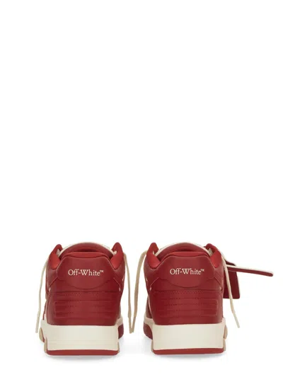 Off-white Out Of Office Sneakers In Red