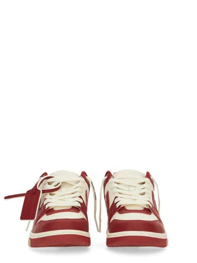 Off-white Out Of Office Sneakers In Red