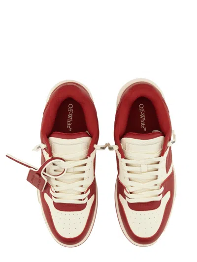 Off-white Out Of Office Sneakers In Red