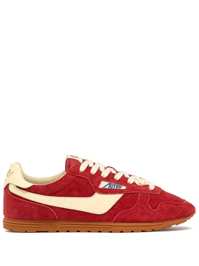 Autry Windspin Low-top Sneakers In Red
