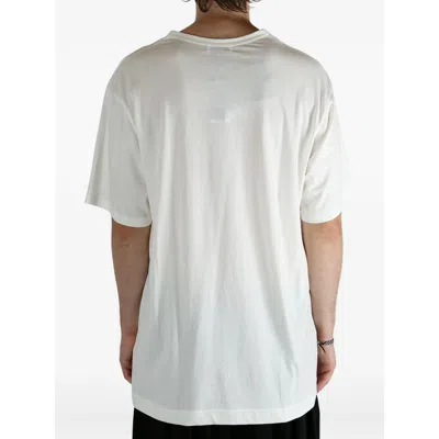 Yohji Yamamoto Sketch-print T-shirt In White